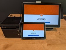 Toast Flex 2 POS System Bundle w/ Printer & Guest Display