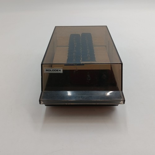 Rolodex VIP-24C Kompletter Visitenkartenhalter mit 4 x 2 Aktenteiler mit leeren Karten