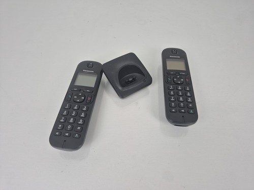 2 x Panasonic KX-TGCA20EX Zamienna słuchawka telefoniczna z 1 x kołyską PNLC1042 - Zdjęcie 2 z 4