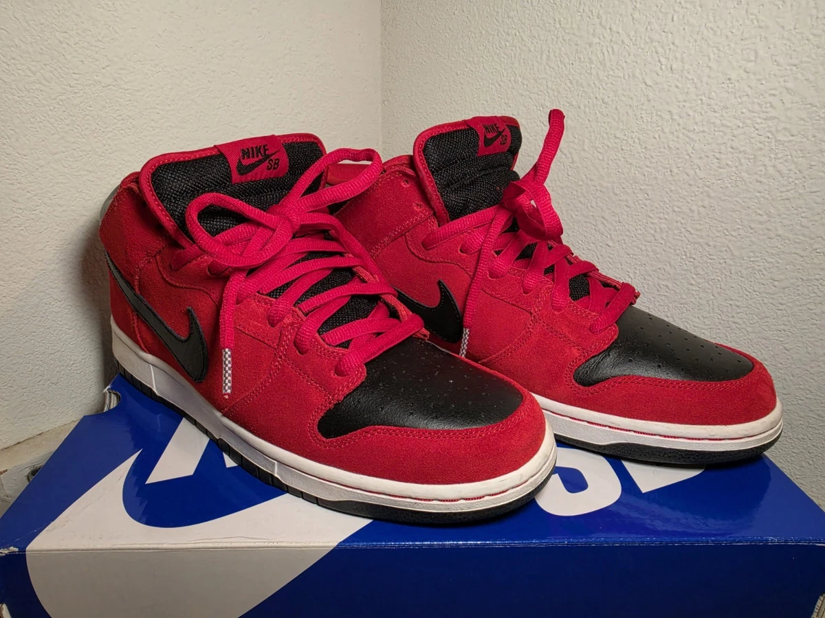 Nike Dunk Mid Pro SB Red for Sale | Authenticity Guaranteed | eBay