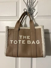 Amazon brown leather Tote bag