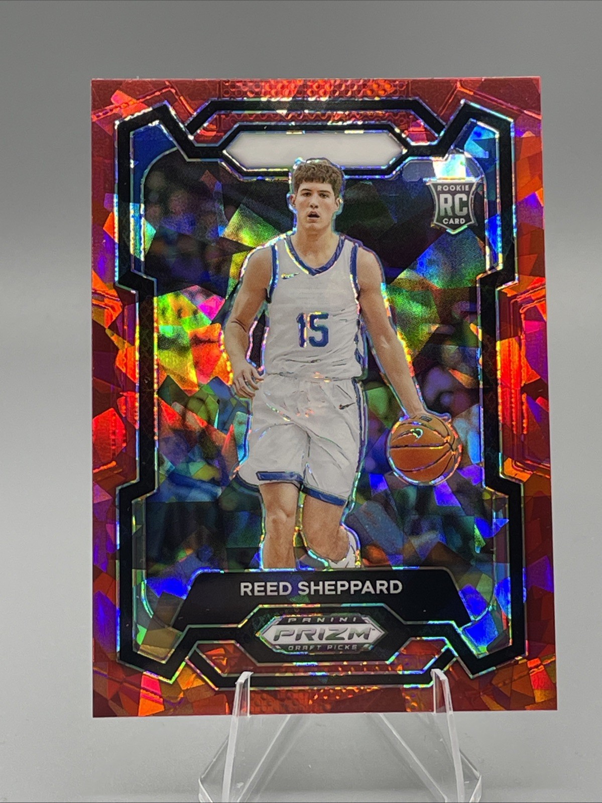 2024 Panini Prizm Draft Picks #21 Reed Sheppard Prizms Red Ice