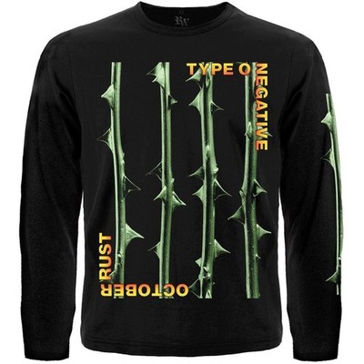 Type O Negative ''October Rust'' Long Sleeve Black T-Shirt   carnivore