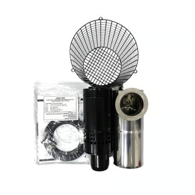 Grant Round Low Level Balanced Standard Flue Kit EZ90B - Up To 26kw - £225 Inc