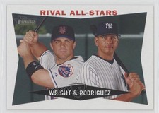 2009 Topps Heritage Rival All-Stars ( ) David Wright Alex Rodriguez #160 1i3m