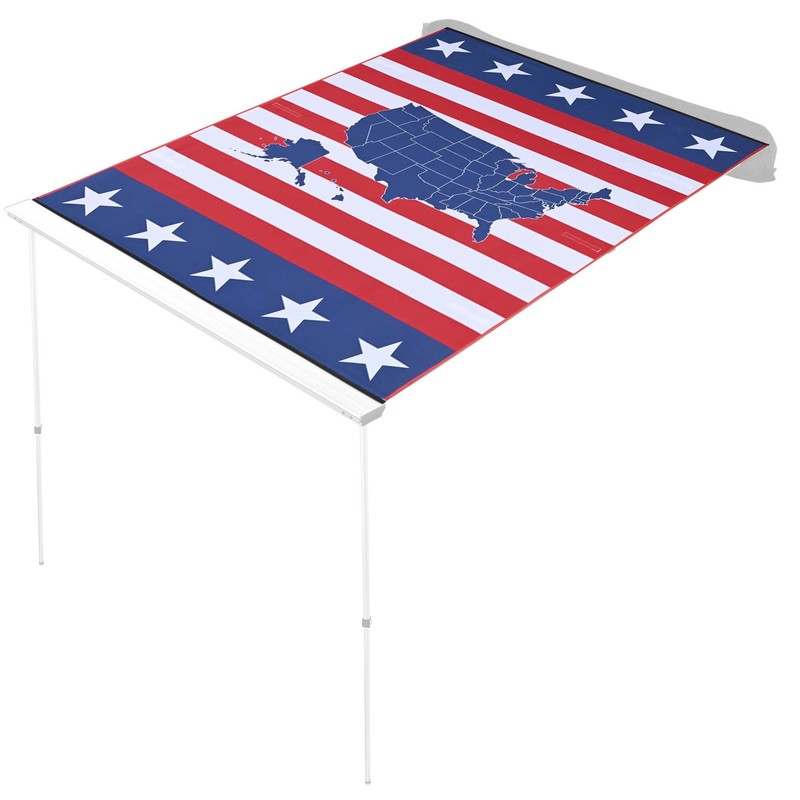 AplusChoice Car Side Awning Replacement 4.5x6 Ft Rooftop Tent SUV Outdoor