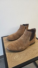 Tommy Hilfiger Chelsea Boots Wildleder braun Gr. 43
