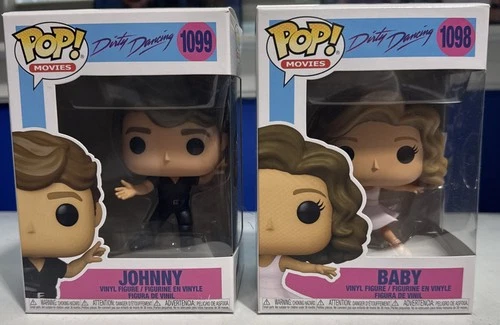 Dirty Dancing Funko Pop Lot of 2 Baby 1098 and Johnny 1099