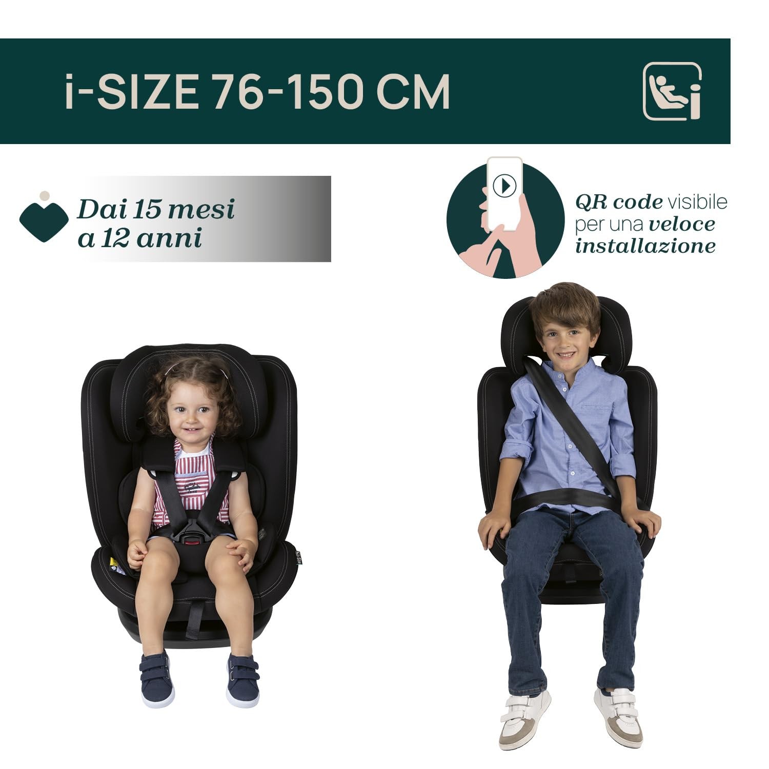 Chicco Seggiolino Auto Mokita I Size con Sistema Isofix per Bambini di Altezza foto 3