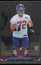 2013 Topps Chrome #49 Justin Pugh RC New York Giants