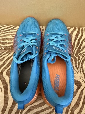 Nike Flyknit Max Vivid Blue Rare Running Sports Shoe 620469-406