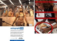 Tenika Davis signed "SPARTACUS: HOUSE OF ASHUR" 8x10 Photo PROOF f Achillia ACOA
