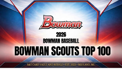 2026 Bowman Baseball TOP 100 INSERT - Complete Your Set You Pick  # BTP 1-100