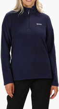 Image of REGATTA LADIES SWEETHART LIGHTWEIGHT ZIP FLEECE NAVY SIZE 20 (REF 854)