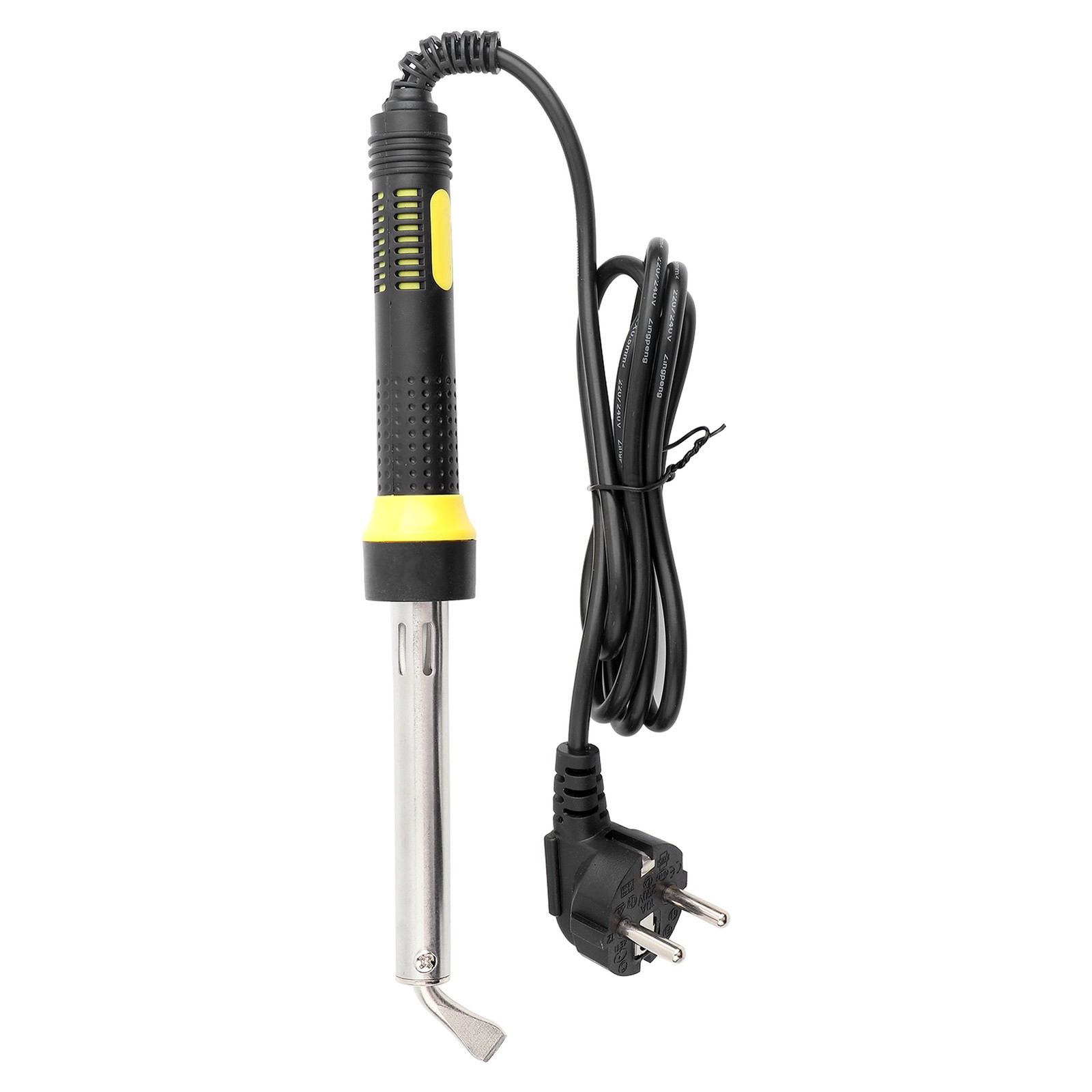 Electric Soldering Iron High Efficiency Curved Tip For Projects