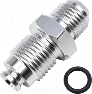 6an Male Flare to M16-1.5 O-ring Power Steering Adapter Fitting | Thread Connect