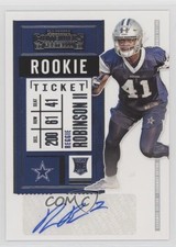 2020 Panini Contenders Rookie Ticket Reggie Robinson II #251 Auto jg5