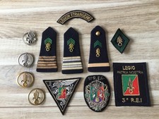 LOT D INSIGNES LÉGION ÉTRANGÈRE