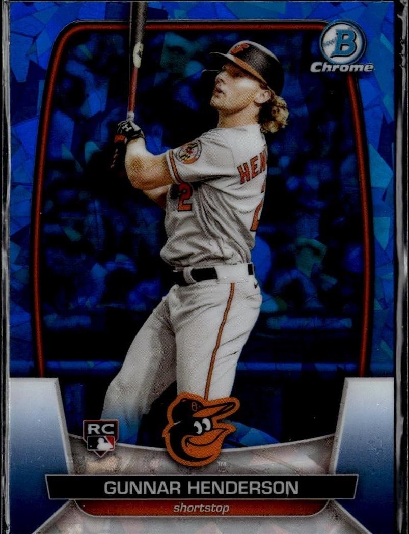2023 Bowman Chrome Sapphire Edition #10 Gunnar Henderson Rookie RC