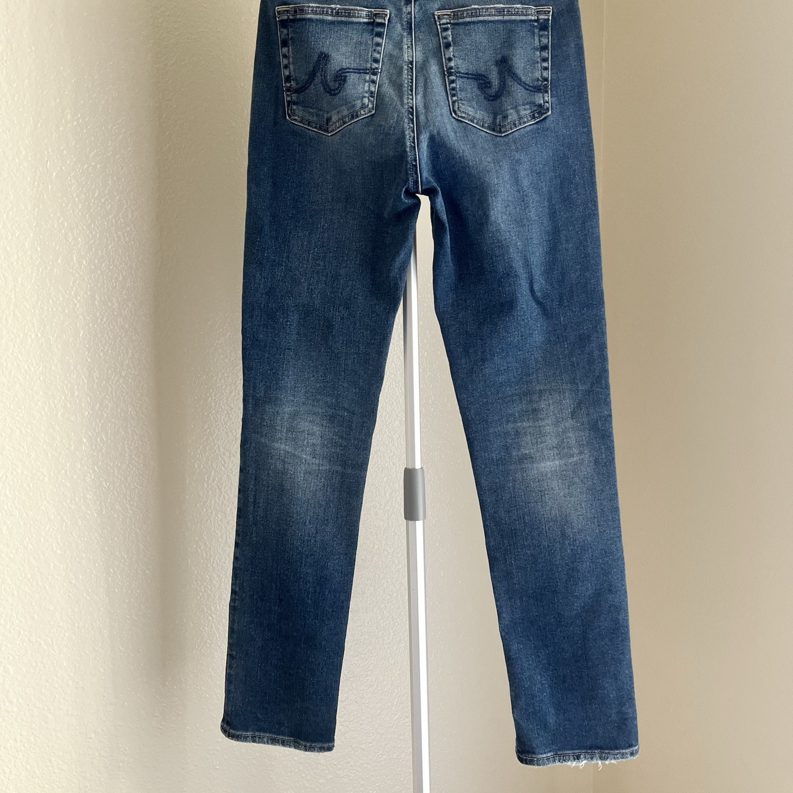 AG Adriano Goldschmied Mari Mid Rise Slim Straight Jeans Size 26 NWT thumbnail 7