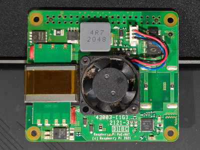 Raspberry Pi PoE+ HAT (Official) - For Raspberry Pi 3B+/4B