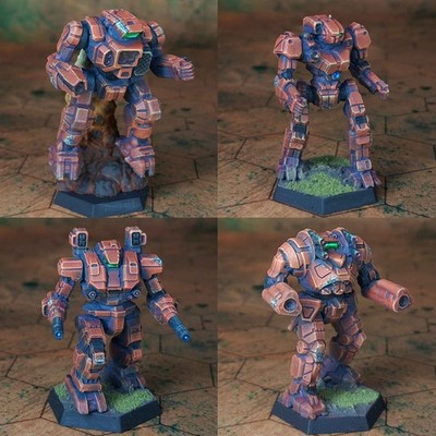 BattleTech Pro Painted Miniatures Sword of Light, Northwind Highlanders Command