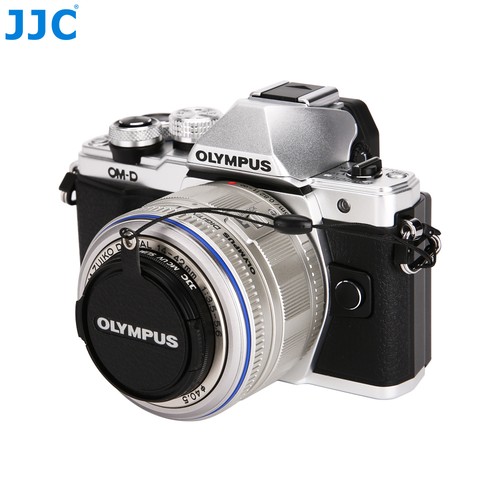 JJC Leather Stickup Lens Cap Keeper Anti-lost Cover for Olympus LC-40.5 Lens Cap - Picture 7 of 12