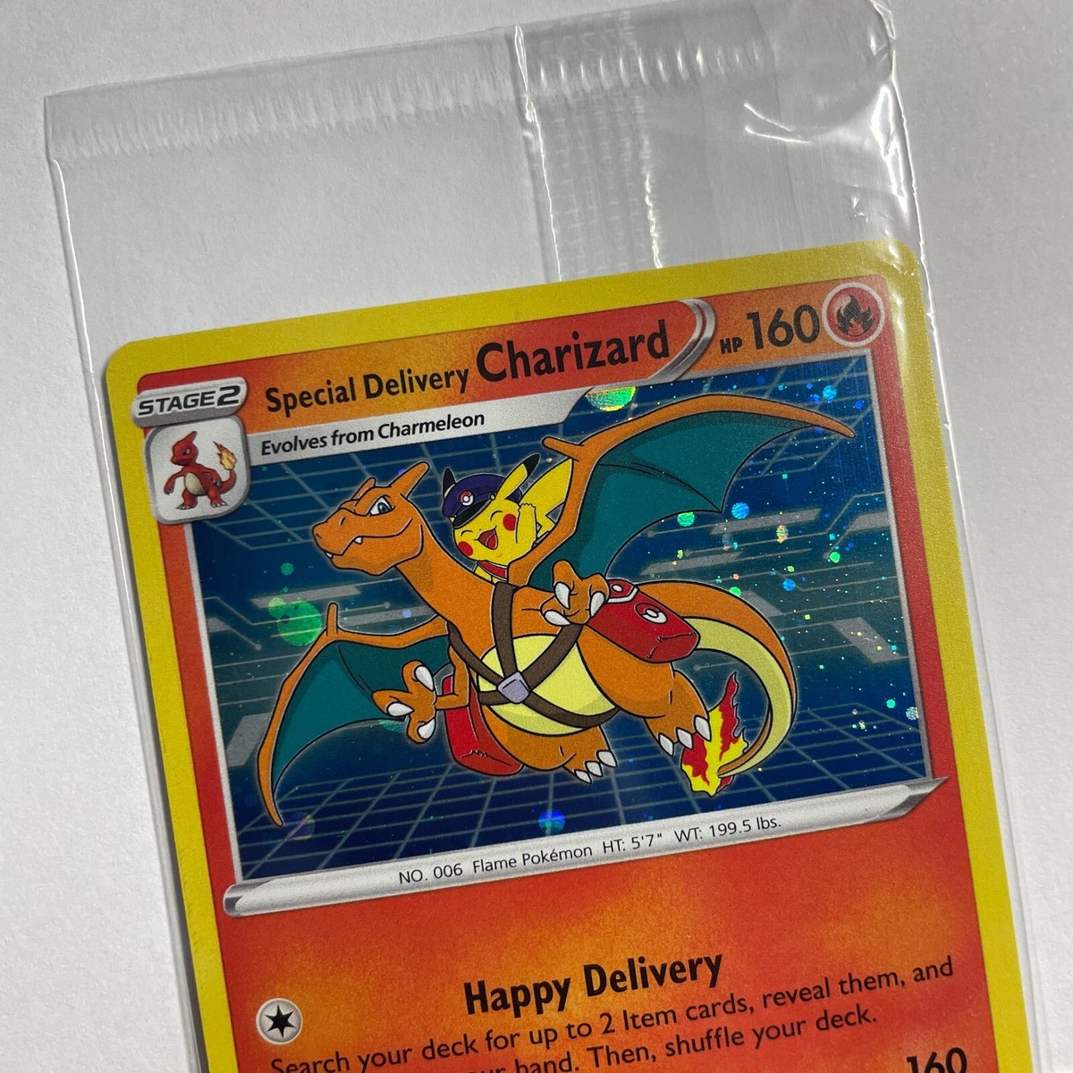 Special Delivery Charizard SWSH075 - Pokemon Center Special Delivery Charizard SWSH075 - Pokemon Center