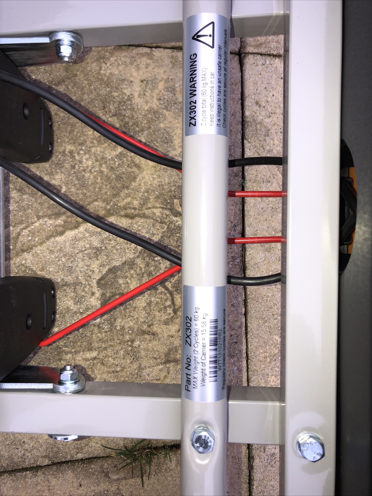 Witter ZX302 2 Bike Towbar Mounted Cycle Carrier NEW & UNUSED FULLY