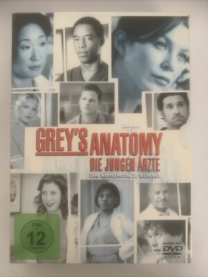 DVD - GREY'S ANATOMY DIE JUNGEN ÄRZTE - STAFFEL 2 - komplett -