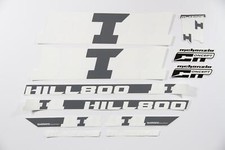 Fahrrad DEKOR Satz Aufkleber Rahmen frame Decal Sticker MC KENZIE Label weiß