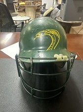Schutt Youth Helmet Face Mask Baseball Softball Green Small Made In USA 2794PT
