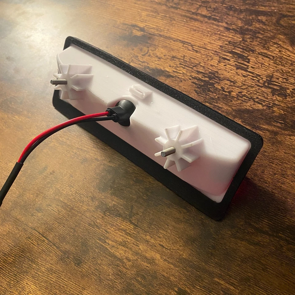 1985-1987 HONDA ATC 250ES BIG RED TAIL LIGHT ASSEMBLY (WITH LED) *3D PRINTED* - Image 2 of 4