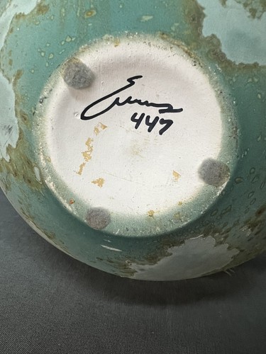 Tony Evans Raku Keramikgefäß Vase ~ Kalifornien ~ 1980er ~ Monumental - Bild 8 von 10