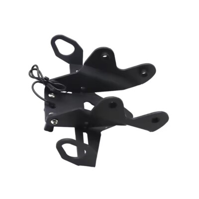 Motorcycle License Plate Bracket Fender Eliminator For Yamaha MT-09/MT09 SP 2024-2025 - CNC Aluminum, With Tail Light