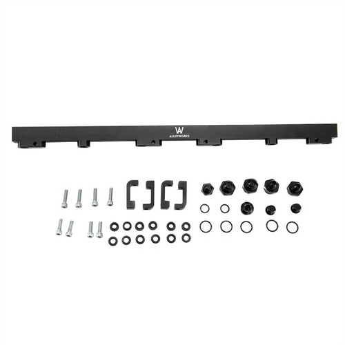 Fuel Rail O-rings brackets hardware set Fit Holden VL Turbo RB30T ALY-012BK RC05 - Bild 4 von 14