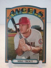 MIKE TROUT 2021 Topps Heritage Baseball 1972 DIE-CUTS #72DC-2 Los Angeles Angels