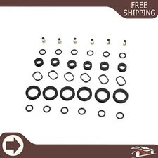 6 Fuel Injector Repair Seal Kit Fits Lexus ES300 RX300 Toyota Camry Sienna FJ333