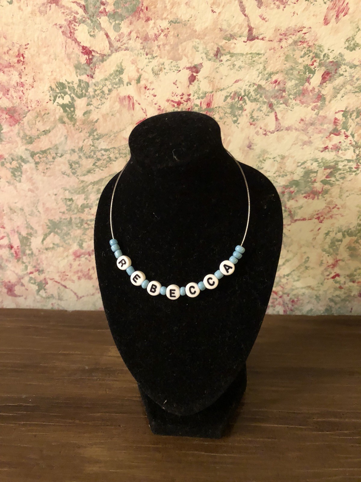 "REBECCA&rdquo; PERSONALIZED NECKLACE FOR AMERICAN GIRL DOLL