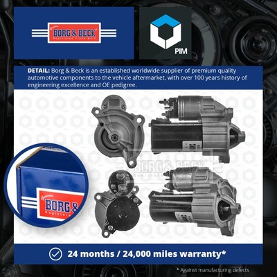 Starter Motor fits CITROEN C3 Pluriel 1.4 03 to 10 B&B 5802CR 5802Q7 9633292480