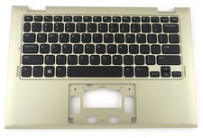 New Dell Inspiron 11 3157 / 3158 Gold Palmrest W/ US Keyboard - NF7H2 K3GMN