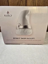 New BYMCF Body Sculpt Cellulite Skin Massager NIB Washable Pads Shape Your Body