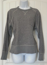 Champion Sportswear Womens Medium Heathered Gray Sweatshirt Embroidered Logo