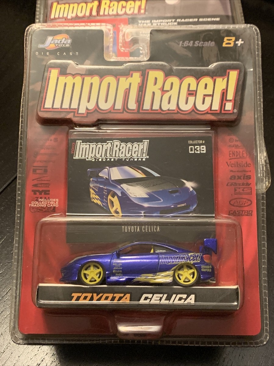 JADA TOYS DIE CAST IMPORT RACER IMPORT TUNERS 1:64 TOYOTA CELICA