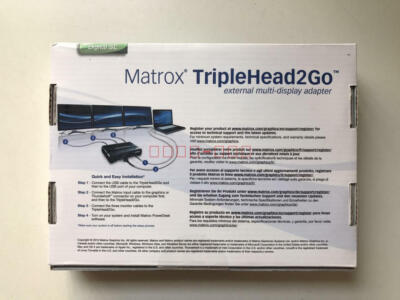 1pcs for TripleHead2Go digital external multi-display adapter T2G-DP3D-IF #A6-