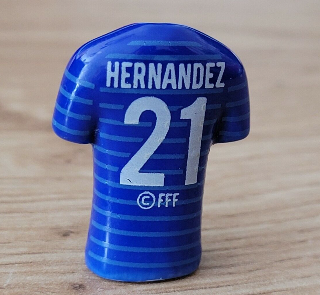 Bean - Football jersey n° 21 - HERNANDEZ - FFF (Ref. 1050) | eBay UK