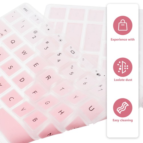 2 Pcs Film De Protection Du Clavier Pour Ordinateur Portable Protecteur - Afbeelding 8 van 12