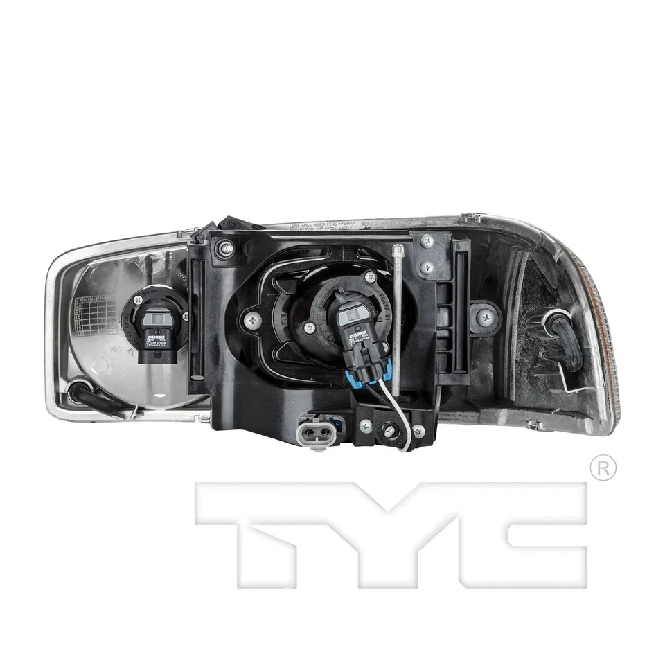 Conjunto de faros TYC 20-6859-00 para modelos GMC seleccionados 00-07 Foto 4 de 4