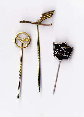 Vintage Deutsche LUFTHANSA Airline Flugzeug Pin Anstecker DLH Aircraft Aviation