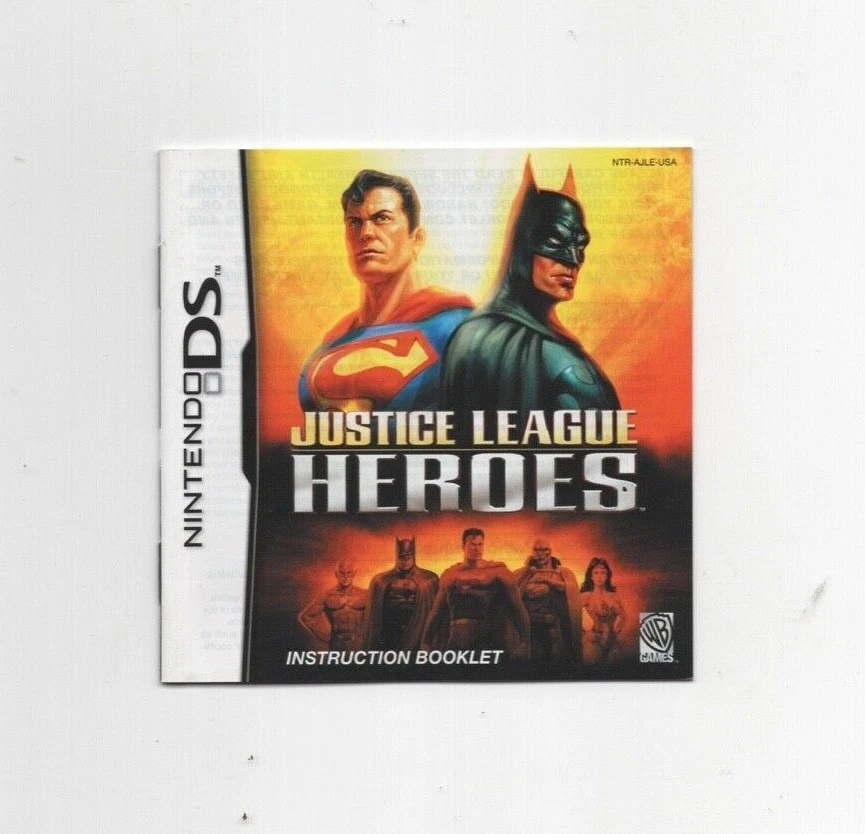 Justice league best sale heroes ds